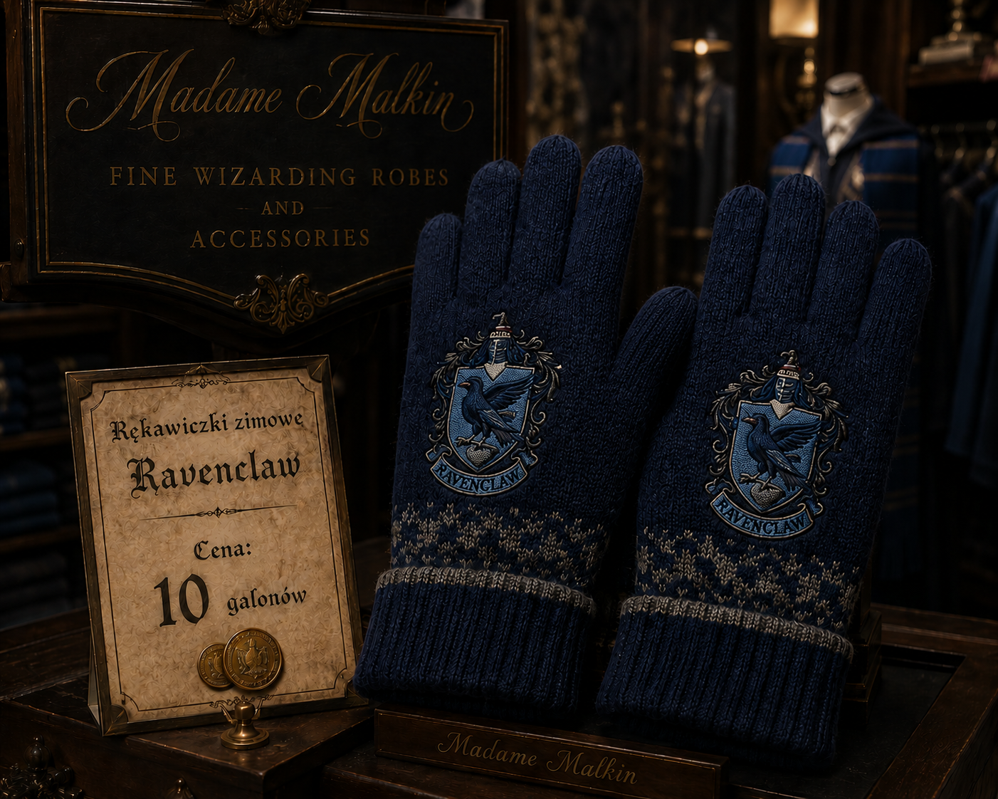 Rękawiczki &ndash; Ravenclaw